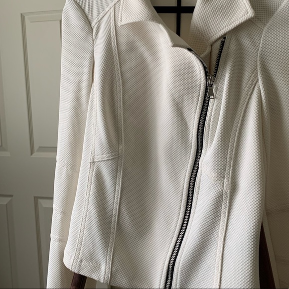 Express White Moto Jacket - Picture 7 of 14
